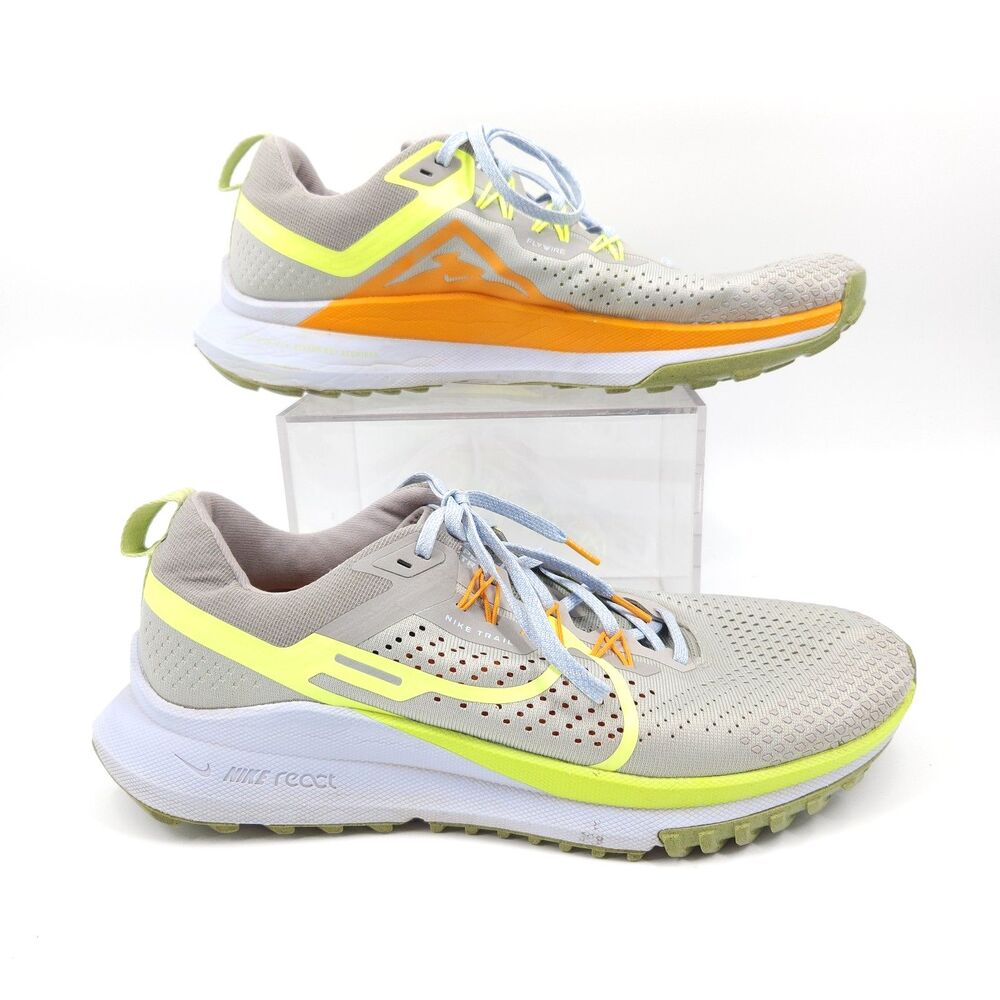 Nike React Pegasus Trail 4 Shoes Men’s Sizes 11.5 Grey Hiking  DJ6158-002